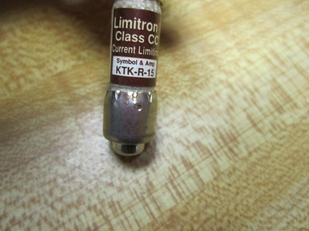 Bussmann KTK-R-15 Limitron KTKR15 Fuse 15A 600V (Pack of 10)