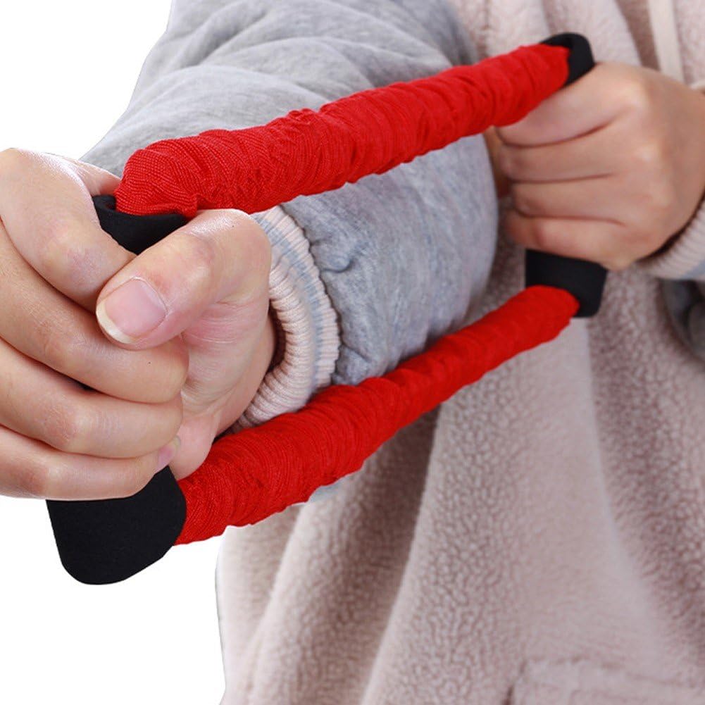 Fascia per tiro con l'arco, allenatore di resistenza per arco aperto, attrezzo per tiro con l'arco, allenamento della forza delle braccia, corda per allenamento della forza, elastico per tiro con l'