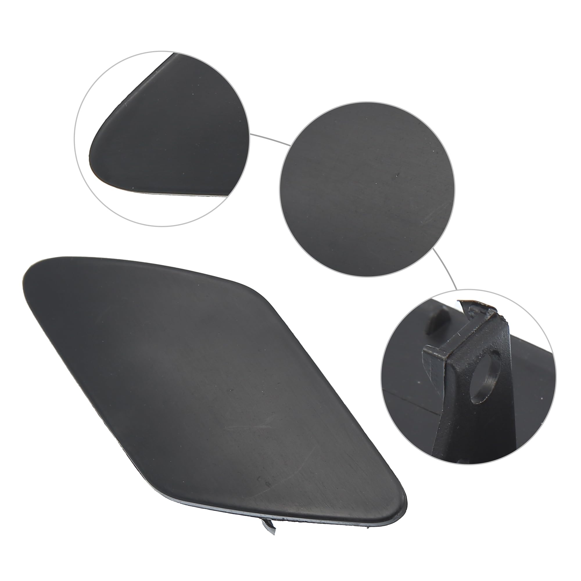 Tapa De Boquilla De Lavafaros Para Porsche Cayenne 92A (2011-2014) | 95862830100 – 1 Par Negro