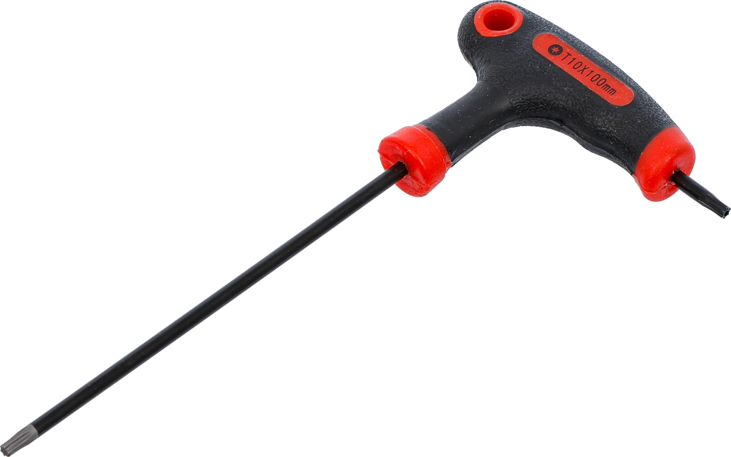 BGS Diy 7880-T10 | T-Handle L-Type Wrench | T-Star tamperproof/non-tamperproof (for Torx) | T10