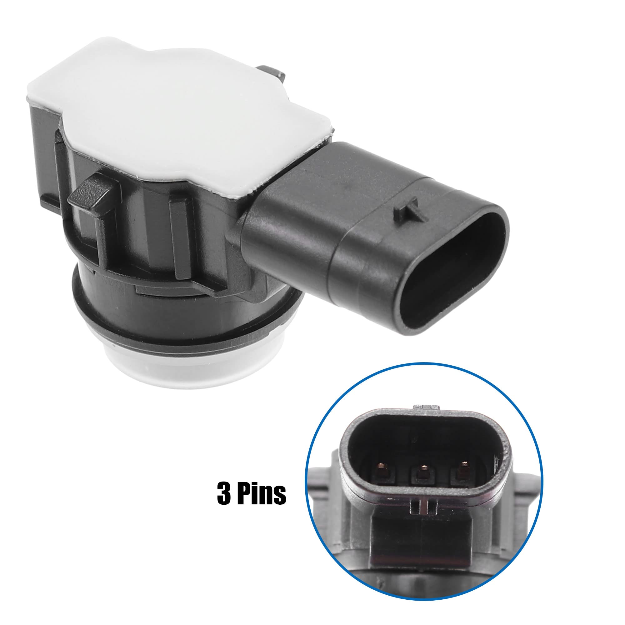 A ABSOPRO Sensor De Estacionamiento para Mercedes-Benz Sl550 13-14 1Pc | Plastico, Metal, Negro, 4.7X2.6Cm, Oe: 0009050342, A0009050342, Para Mercedes Glk350,Glk250,Sl63 Para Amg,Sl65 Para Amg 13-14