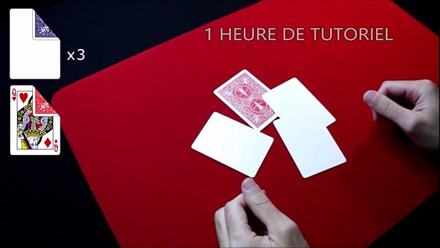 Foto 3 de 6 de Magicaplanet - Juego de 56 cartas especiales para trucos de magia con video de 1 hora, formato póker, incluye…