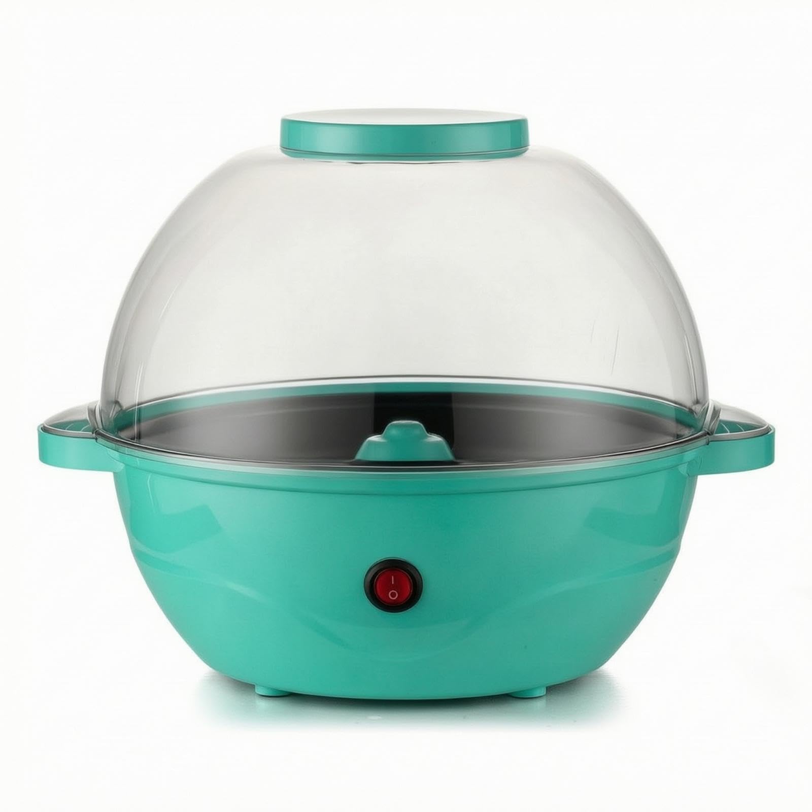 Popcorn Machine with Dome Lid Electric Appliance Househ | Popcorn Machine with Dome Lid Electric Appliance Household for Families Movie Nights Home Kitchen Sky Blue 220V Eu Plug ABS-image-44