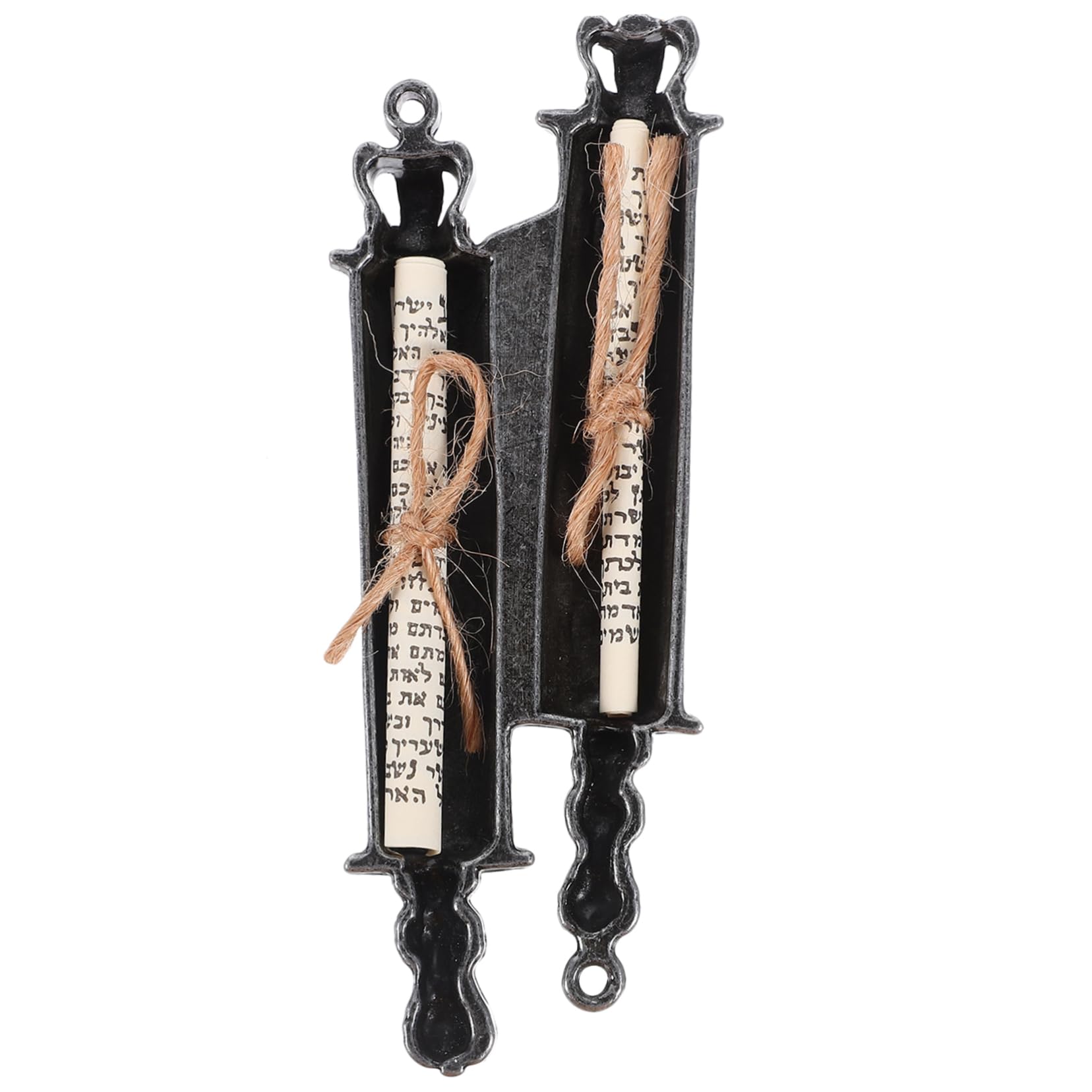 HOOTNEE Jewish Plaques Religious Mezuzah Craft Metal Mezuzah Decor House Blessings Jewish Adornment