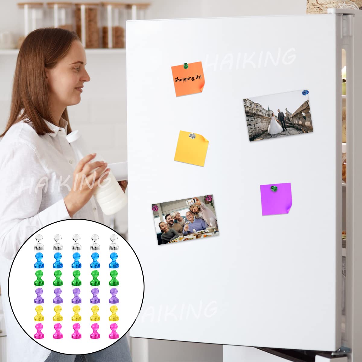 Aimants Décoratifs Amusants Pour Réfrigérateur, Jouets Magnétiques