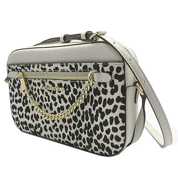 国内即送MichaelKors ハラコ レオパード柄 ショルダー35F4GTTC9H マイケルコース ショルダーバッグ レザー ハラコ レオパード柄