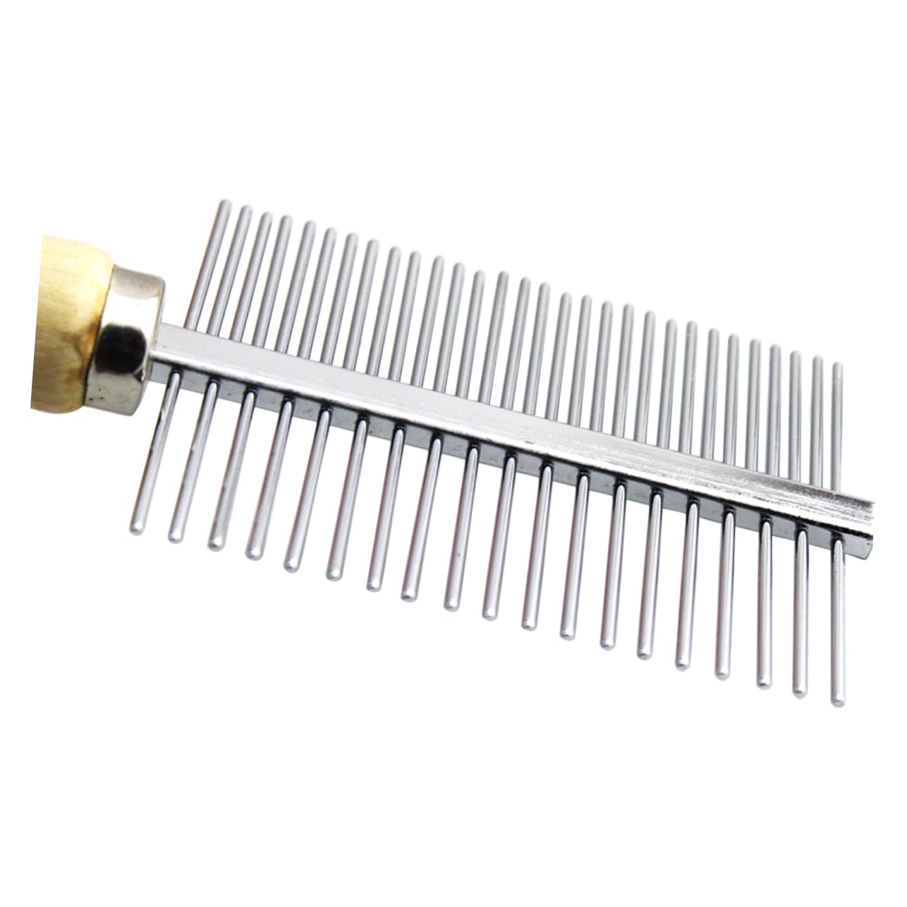 SEWOART Grooming Comb Set for Dogs and Cats Pet Steel Comb Trimmer for Hair Cutting and Mats Removal