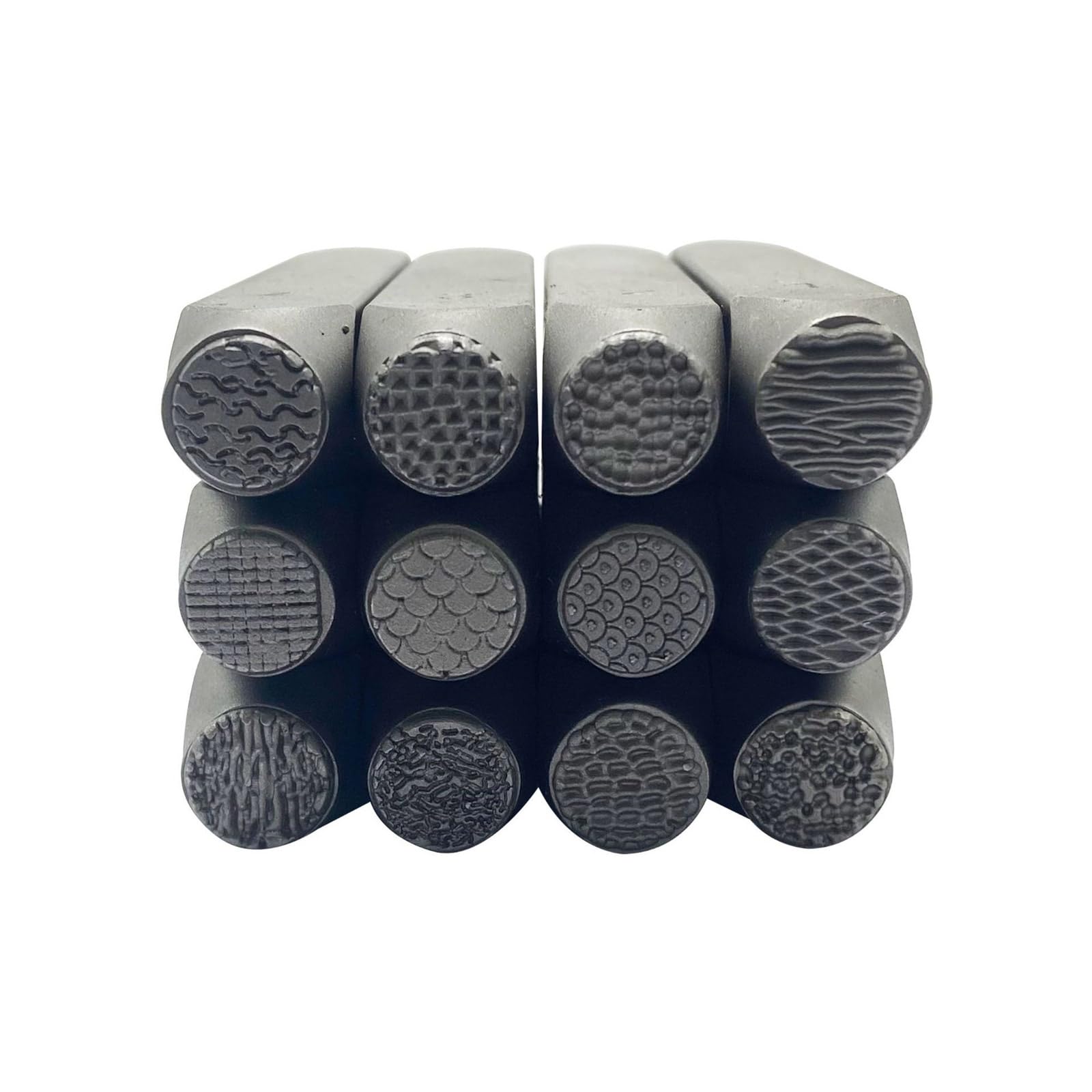 12Pcs Incisione Set di Scalpelli in Metallo Set di Gioielli Intaglio Strumento Scalpelli Metallo Struttura in Acciaio per la creazione di gioielli Artigianato Strumenti per Incisione