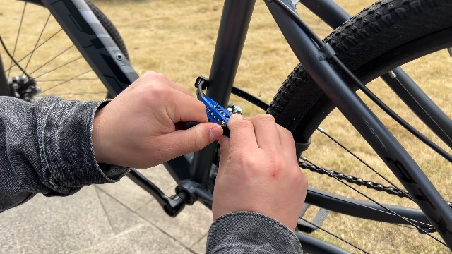 OKG 4-Digit Combination Zip Tie Lock - Anti-Scratch Stainless