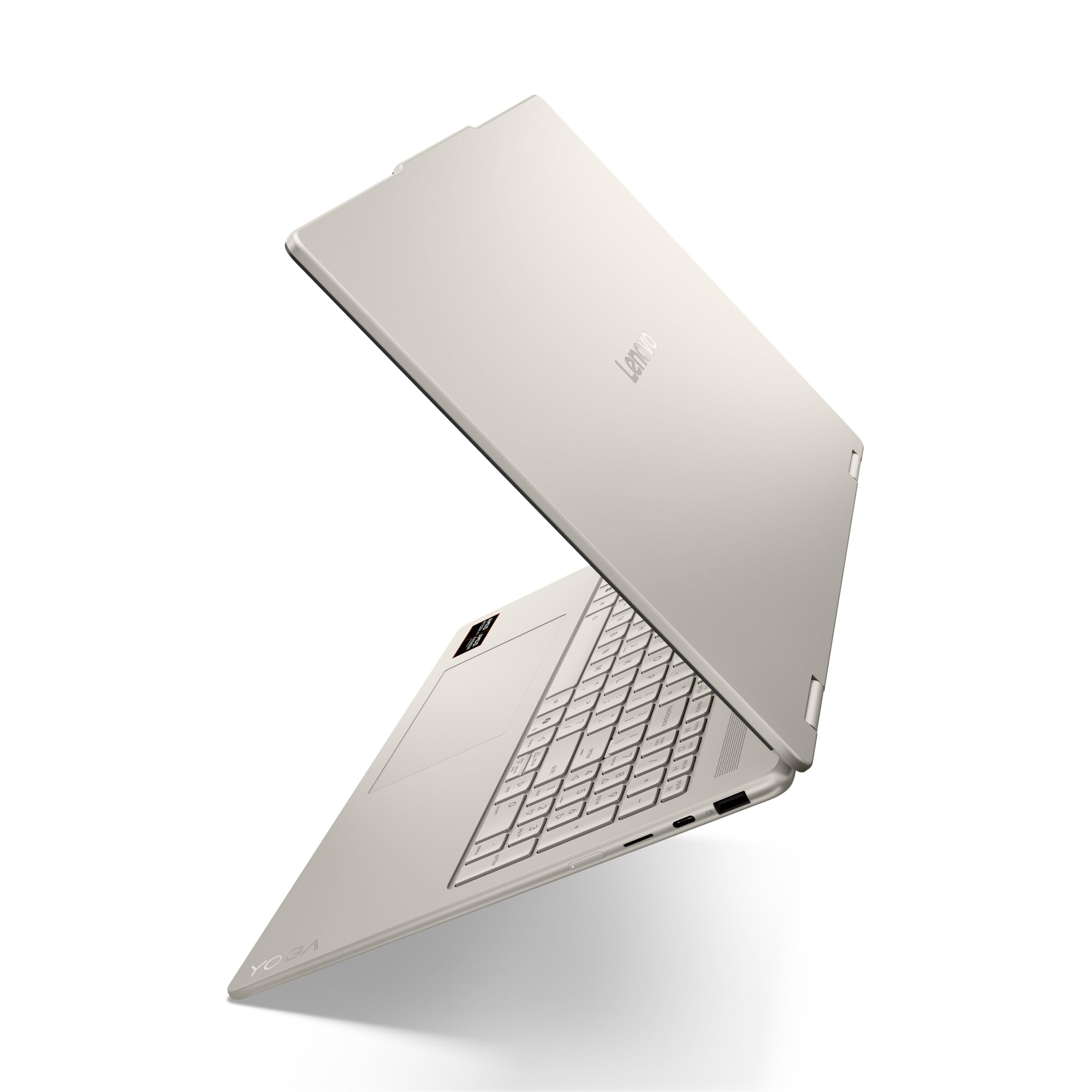 Lenovo Yoga 7 2-en-1 16AKP10 - Ordinateur Portable Copilot + 16'' 2.8K OLED Tactile (AMD Ryzen AI 7 350, RAM 16Go, SSD 512Go, AMD Radeon 860M, Windows 11H) Clavier rétroéclairé AZERTY - Seashell