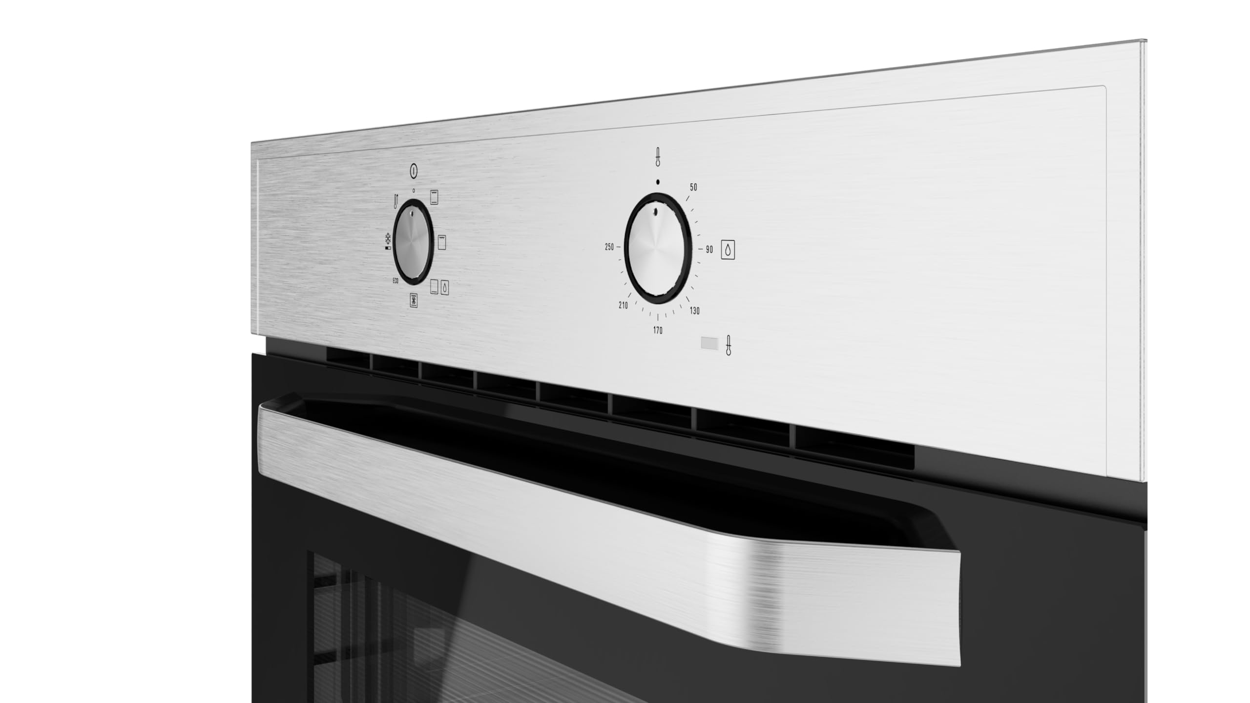 Teka - Horno multifunción con 6 funciones de cocción y perillas push-pull - Modelo HCB 6415 SS
