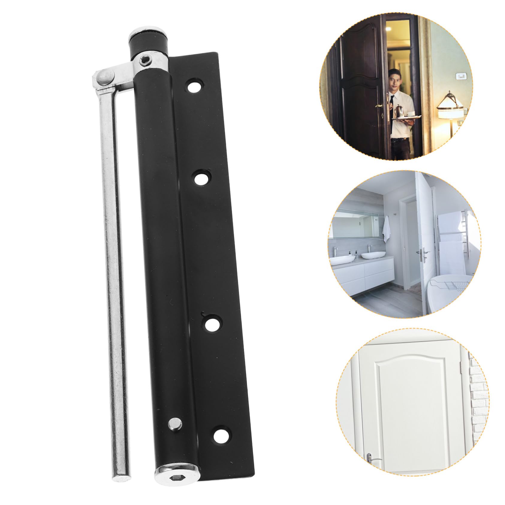 automatyczny samozamykacz do drzwi, samozamykacz s Automatic Door Closer Stainless Steel Spring Loaded Self Closing for Home