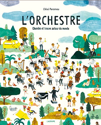 livre L'orchestre - Album Cherche et Trouve - Dès 4 ans