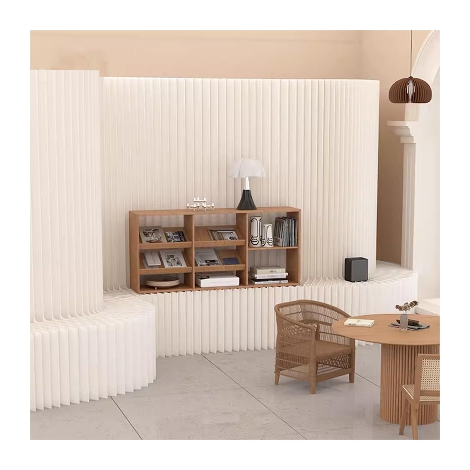 Divisori per ambienti, Schermo divisorio pieghevole portatile for interni for ufficio(6.56x9.84ft)