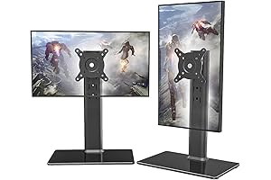 2 Pack LCD Monitor Stand, Riser, and Desk Mount