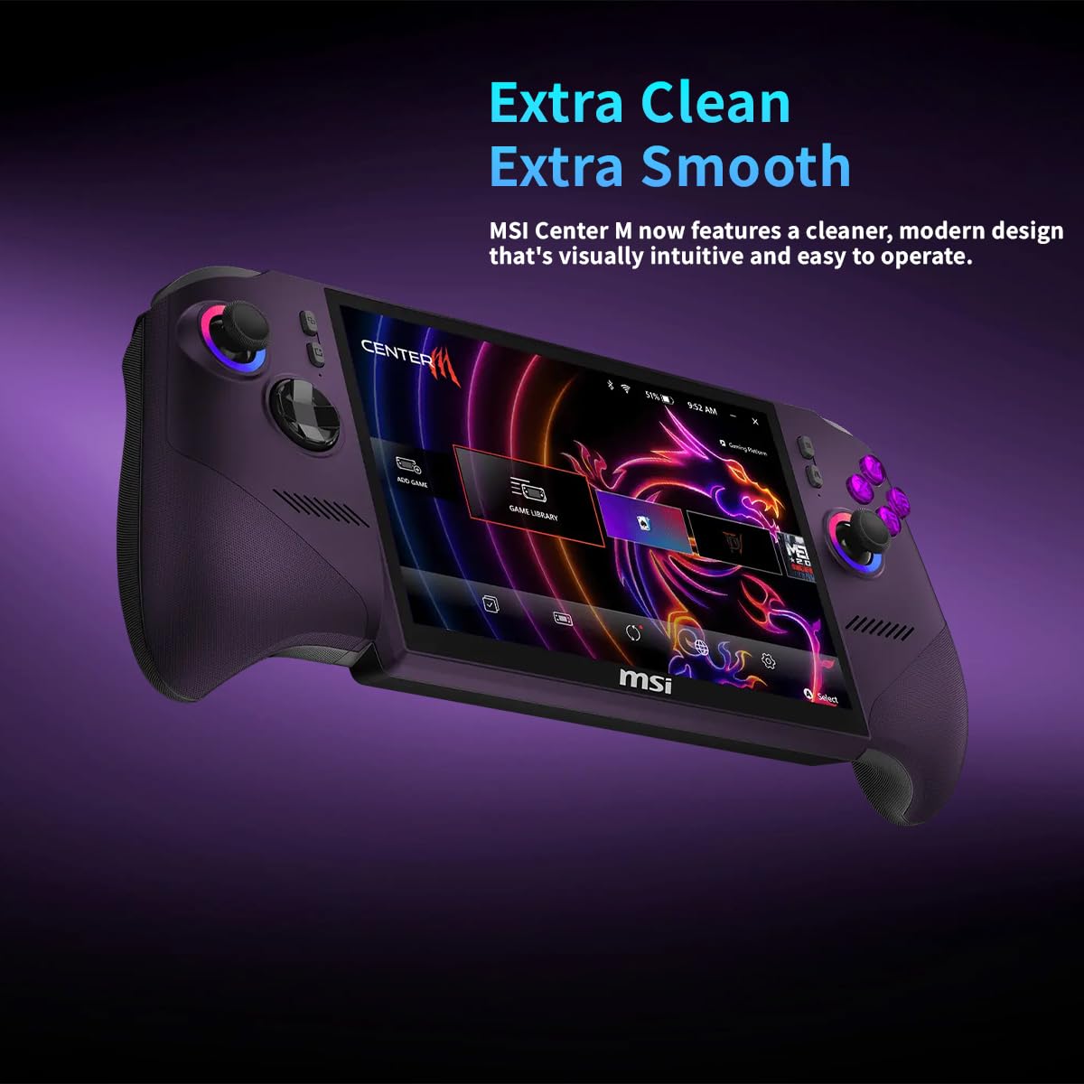 MSI Claw 8 EX AI+ - PC portatile da gioco con processore Intel Arc G3 Extreme, display IPS da 8 pollici a 120 Hz, trigger effetto Hall, Cooler Boost Hyperflow, batteria da 80 Wh per lunghe sessioni