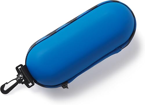 Miniatura 9 de Speedo - Funda para lentes de natación talla única color negro y rojo