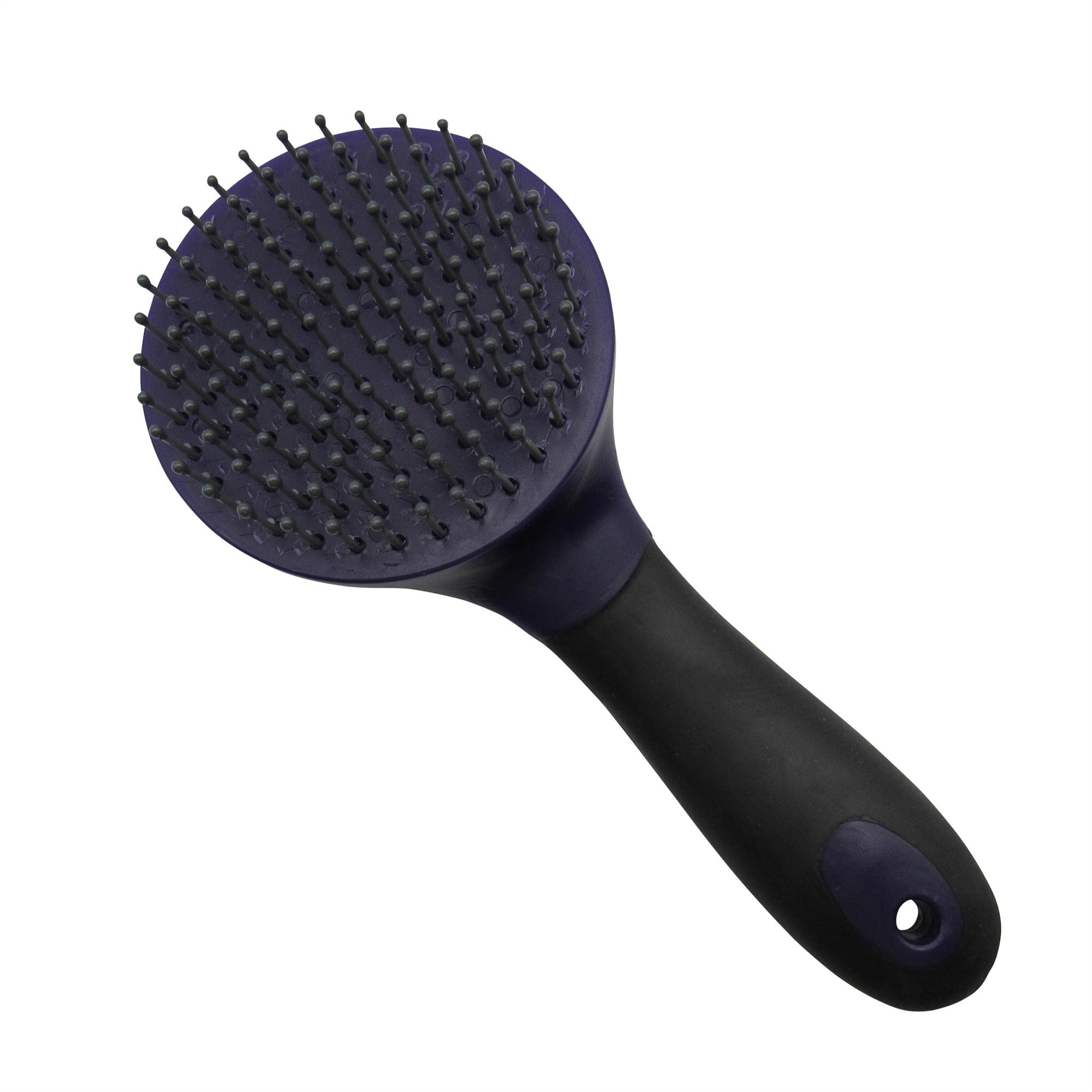 SecureFix Direct Horse Mane and Tail Detangling Brush Purple (Pony Grooming Equine Equestrian)