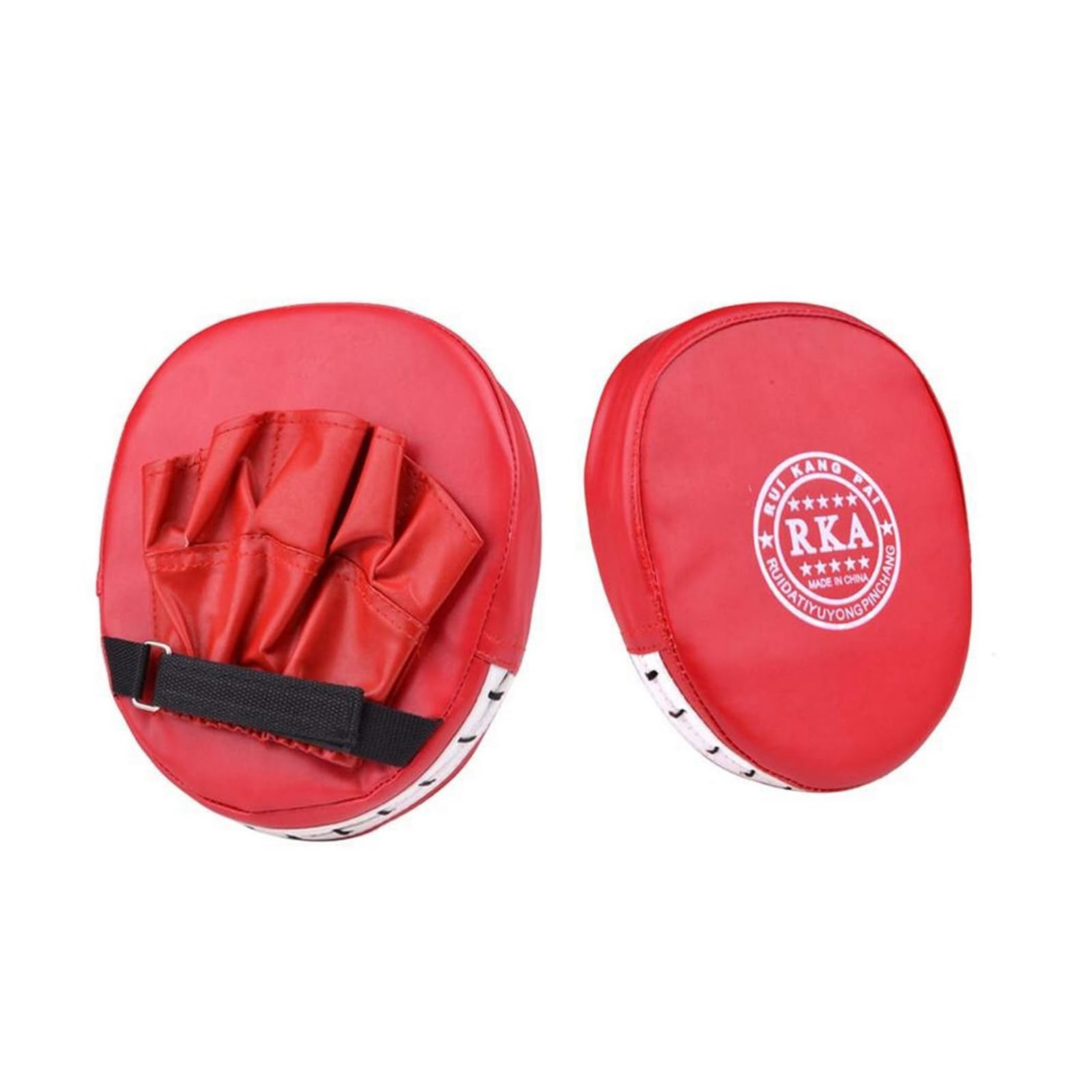 Cible Frappe Cuir PU Pattes D'Ours Boxe Professionnelles - Mitaines Frappe Cuir PU Pour MMA, Kickboxing, Muay Thai, Taekwondo - Noir/Rouge Cible Frappe Cuir PU Pattes D'Ours Boxe Professionnelles - Mitaines Frappe Cuir PU Pour MMA, Kickboxing, Muay Thai, Taekwondo - Noir/Rouge