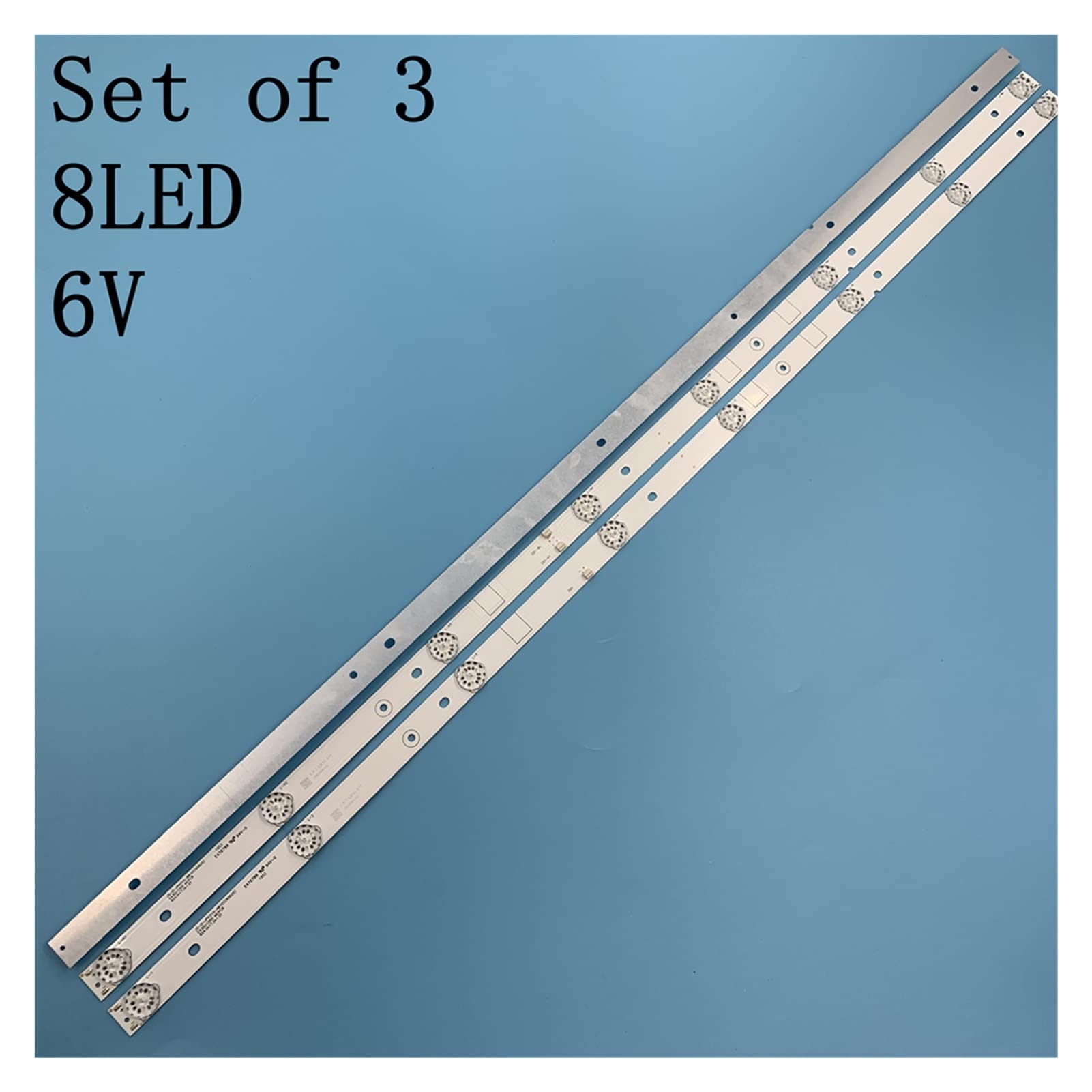 LED Hintergrundbeleuchtung Streifenlampe for AKAI 43 Zoll TV JS-D-JP4310-A81EC JS-D-JP4310-B81EC E43DU1000 MCPCB
