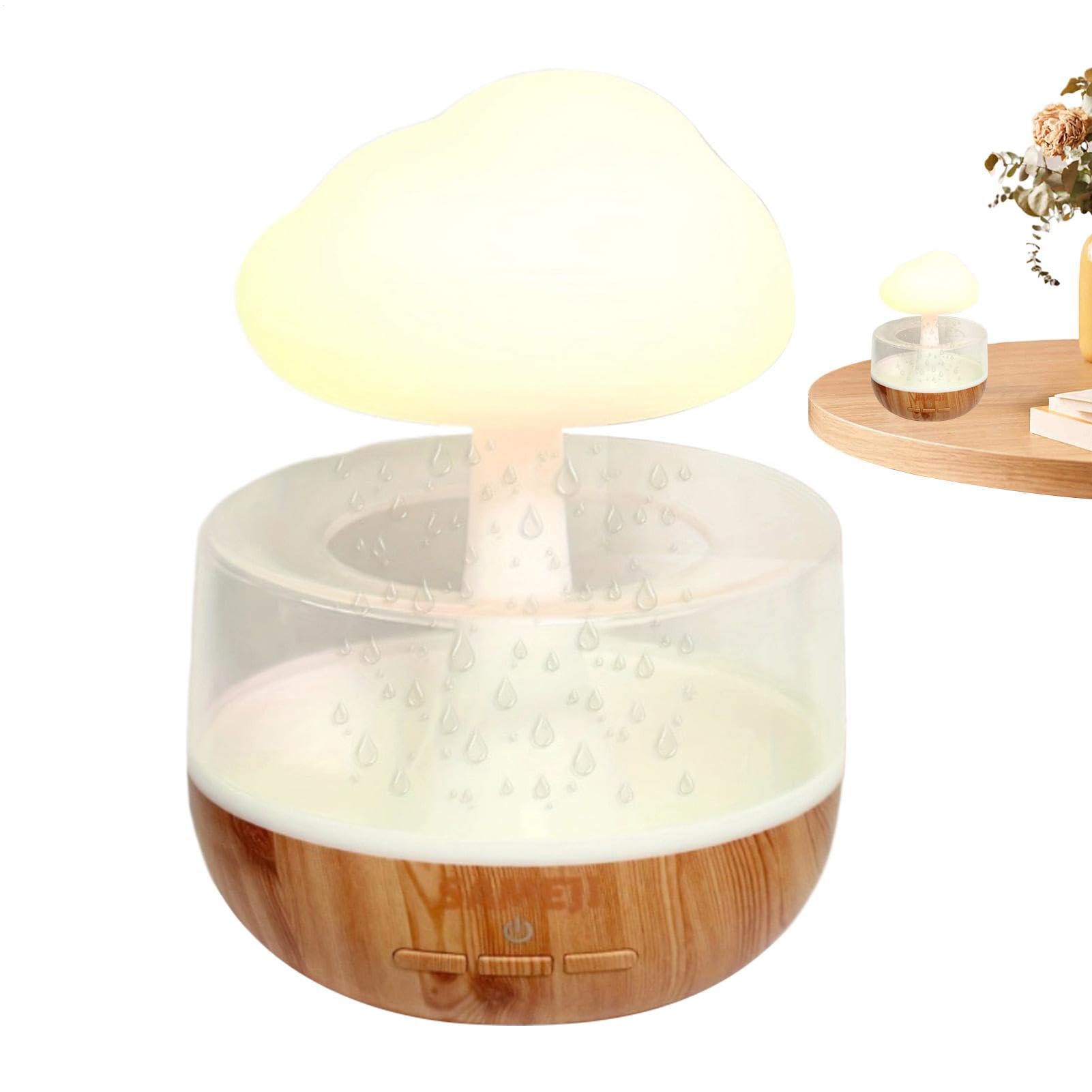 Diffuseur de gouttes d'eau et humidificateur d'air de 400 ml champignon