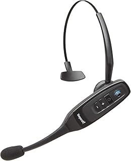 BlueParrott C400-XT Voice-Controlled Bluetooth Headset – Industry Leading Sound with Long Wireless Range, Noise-Cancelling, Extreme Comfort and Up to 24 Hours of Talk Time, Black
