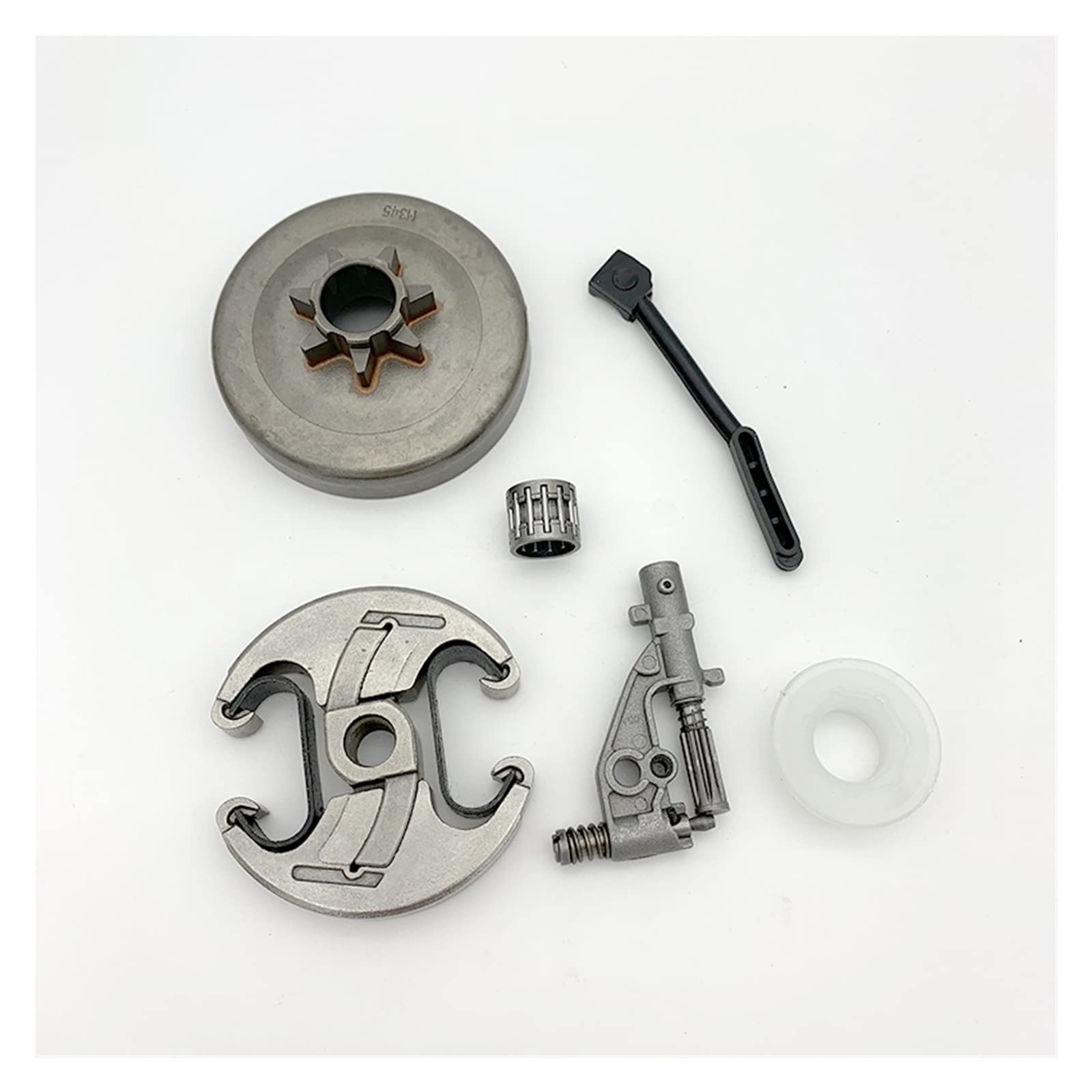 BENSOI Cojinete de Aguja de Tambor de Embrague de Bomba de Aceite/Accesorios de Engranaje helicoidal compatibles con repuestos de Motosierra Husqvarna 353