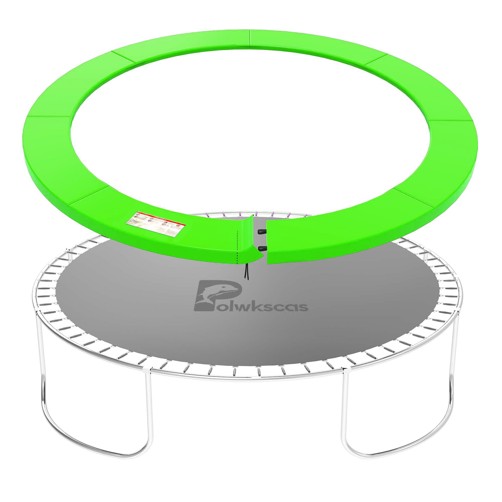 Trampoline Pad 10ft 12ft 14ft 15ft 16ft Trampoline Replacement Safety Pad, Waterproof and Tear-Resistant Safety Spring Cover Round Frame Pad, Trampoline Pad Replacement