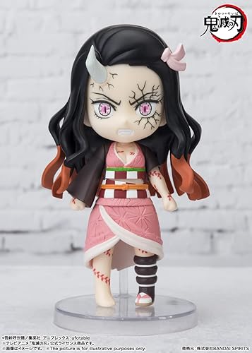 Vista 128 de TAMASHII NATIONS Kamado Nezuko Demon Slayer, Multi Akaza