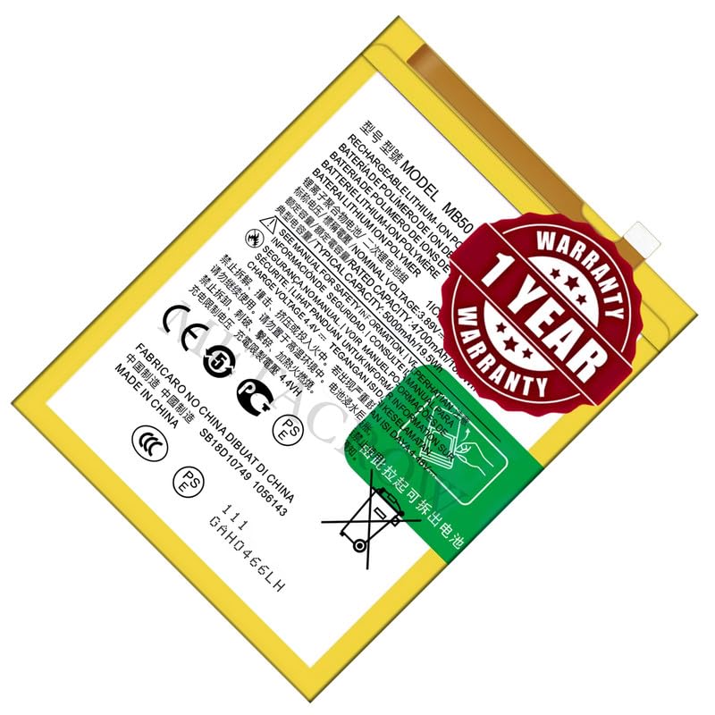 Image of Original MB50 Battery Compatible for Motorola Moto Edge 2021 (XT2141-1) | Edge S30 (XT2175-2) | Moto G200 5G - (5000mAh) - 1 Year Warranty JK1