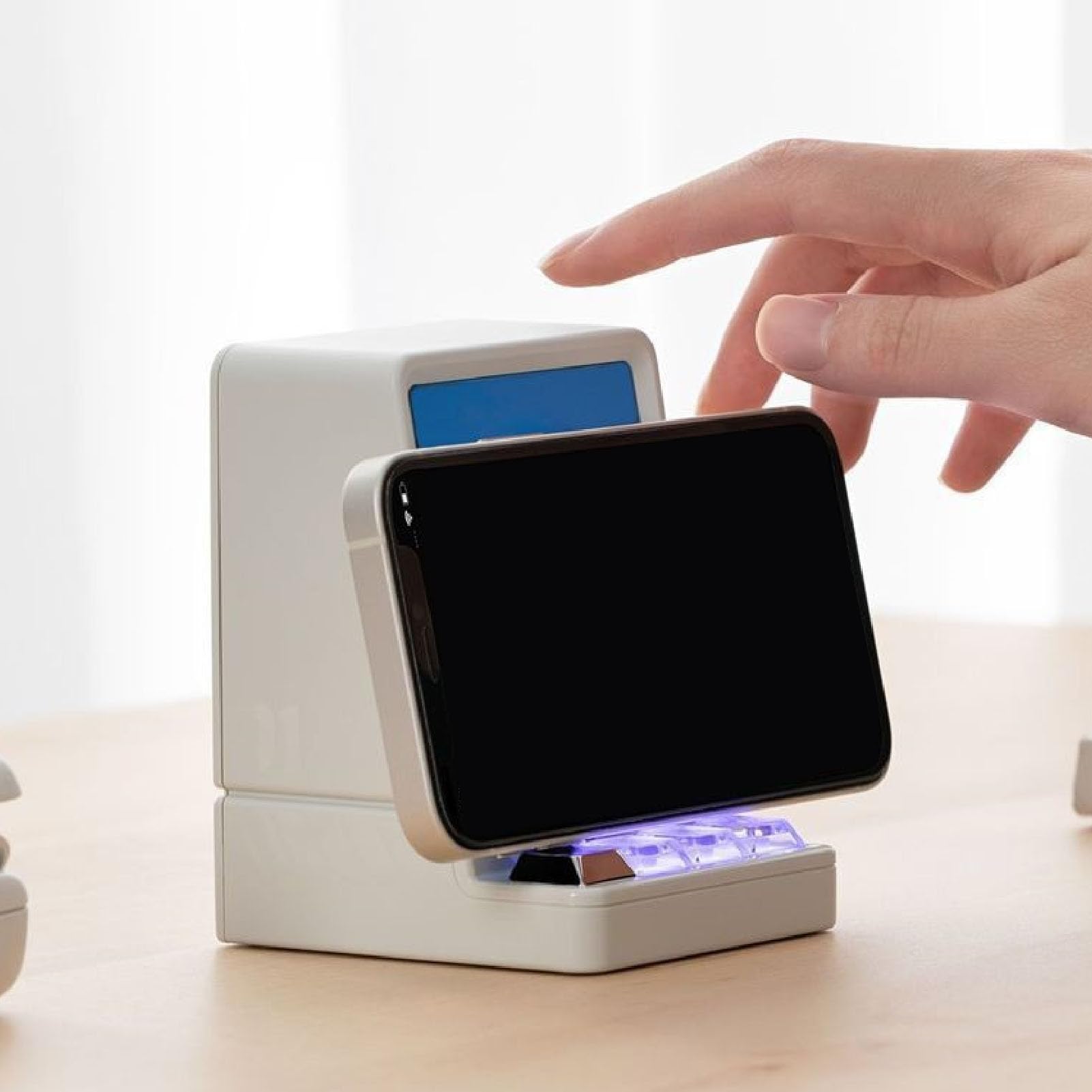 Altoparlante Bluetooth retrò Wireless con Supporto per Telefono Qualità Audio Migliorata per attività Interne All'aperto Portatile 10 Ore