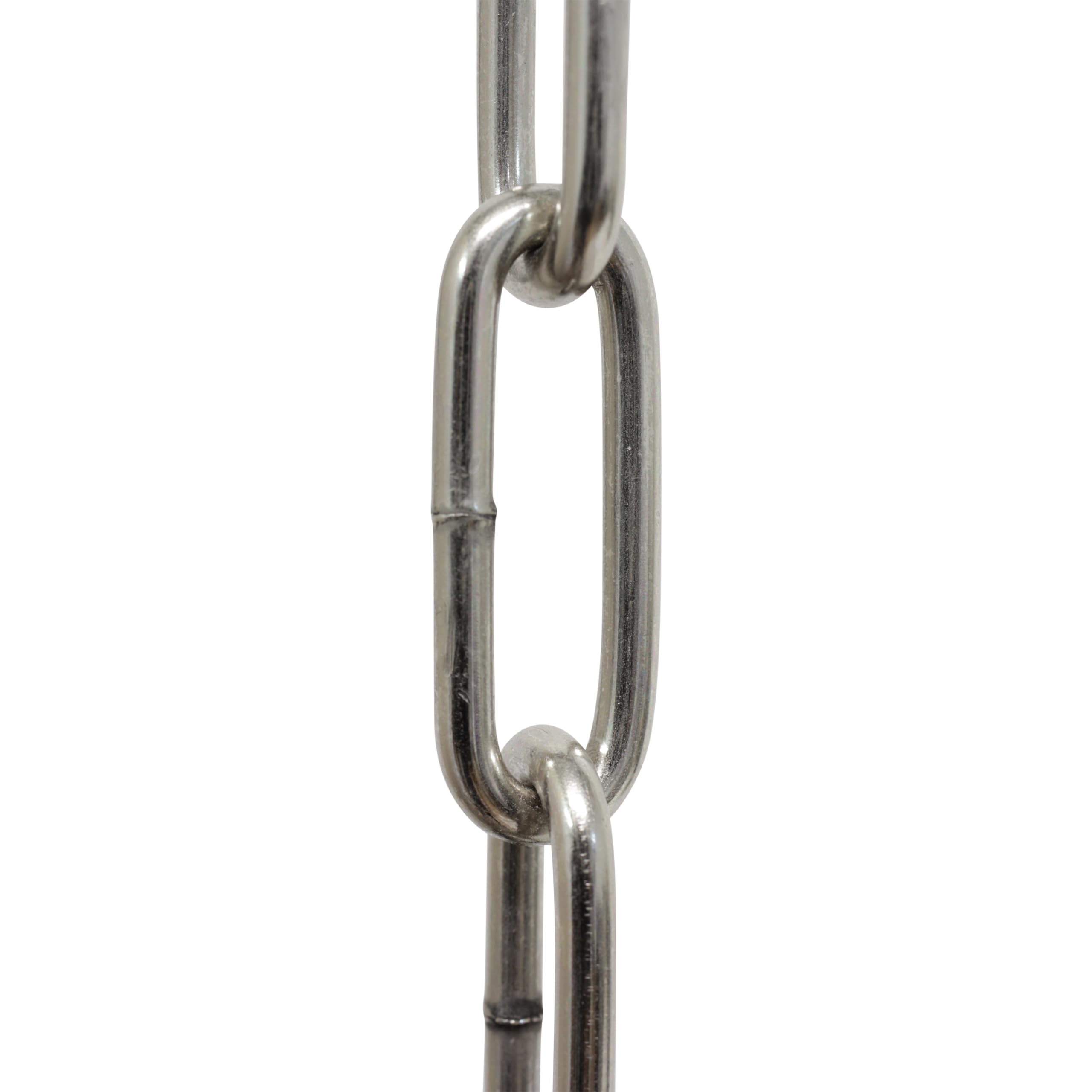 RCH Hardware CH-S59-04-BN-10 Steel Chandelier Chain 9 Gauge, Brushed Nickel (10 Feet)