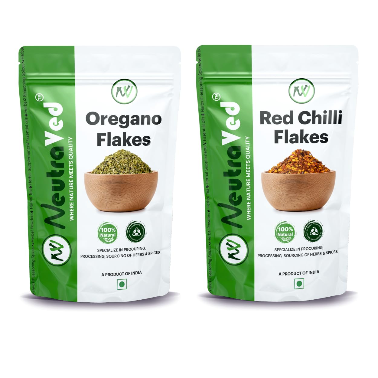 NeutraVed Herb for Cocking Oregano Leaves 35g + Chilli Flakes 50g (B0929J3ZRJ) Amazon Price History, Amazon Price Tracker