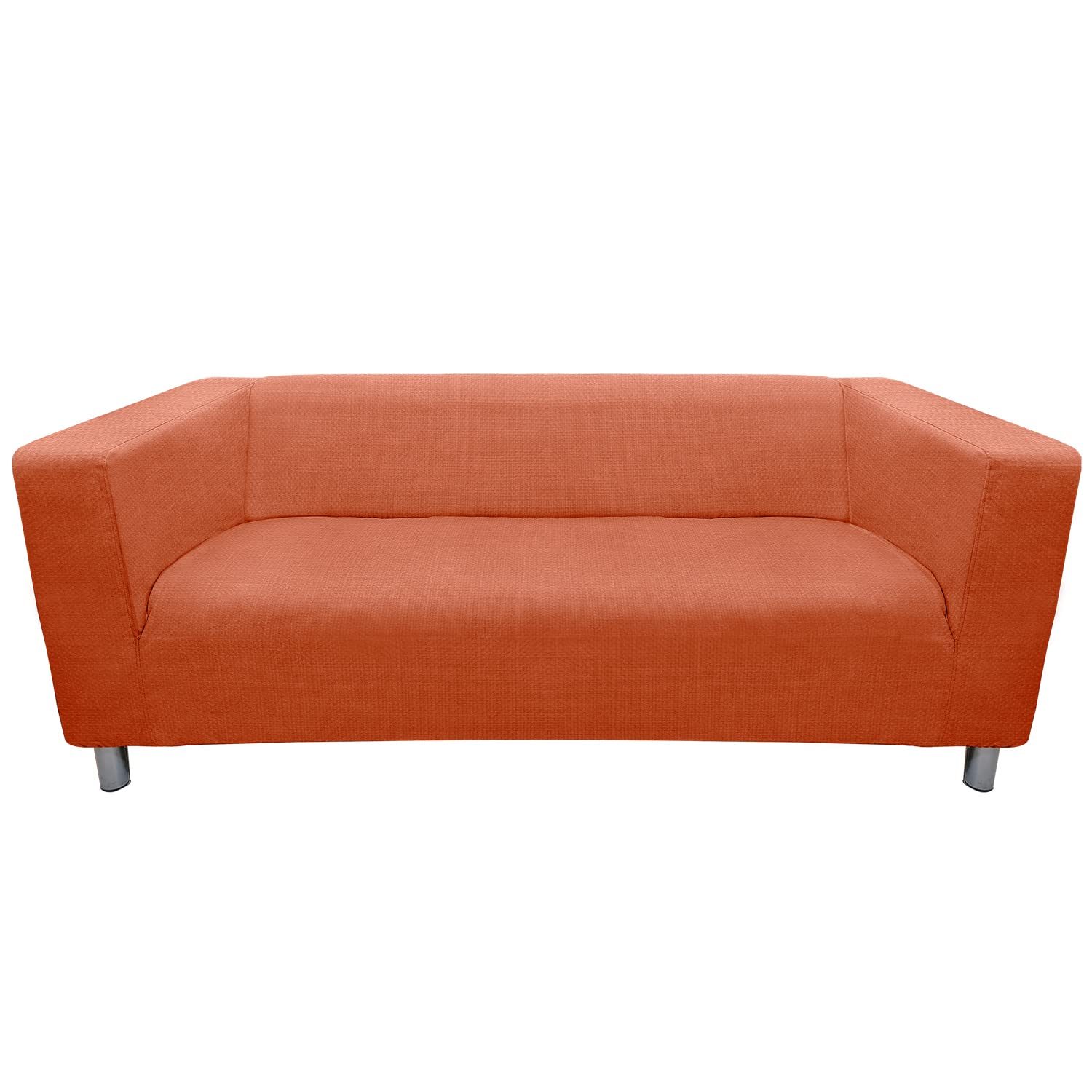 Couch Cover ONLY! for IKEA Klippan Loveseat, Sofa Covers for Small Couch, Sofa Slipcovers for Living Room with Cushion Covers (S-24)