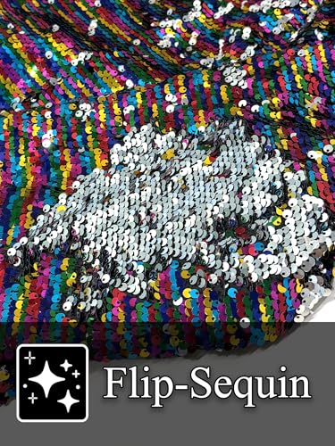 Image of Lars Amadeus Sequin Varsity Jacket for Men's Zipper Party Disco Flip-Sequin Shiny Bomber Jackets