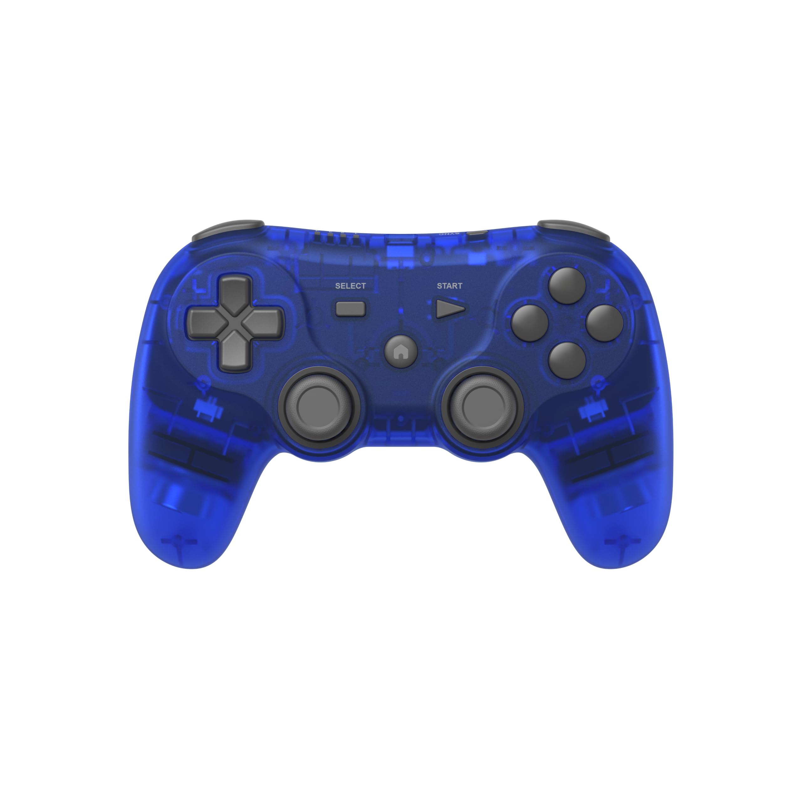 Retro Fighters Defender Pro Wireless Controller for PS1, PS2, PS3, Switch, & PC | 2.4GHz & Bluetooth (Ocean Blue)