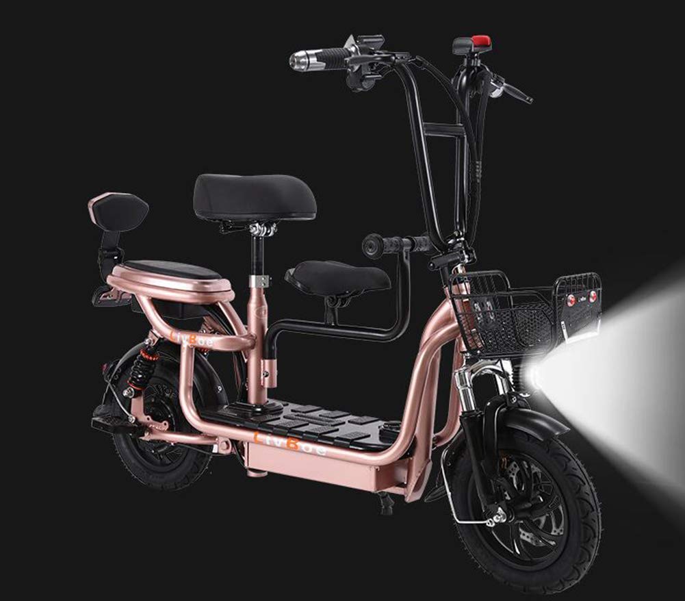 Buy Y&XF Folding Electric Scooter Rechargeable Seated Motorized