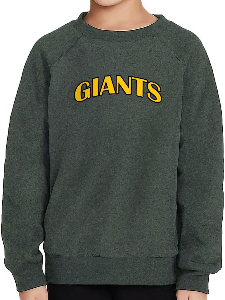 Giants Toddler Raglan Sweatshirt - Baseball Lovers Gifts - Clothing for Boys
