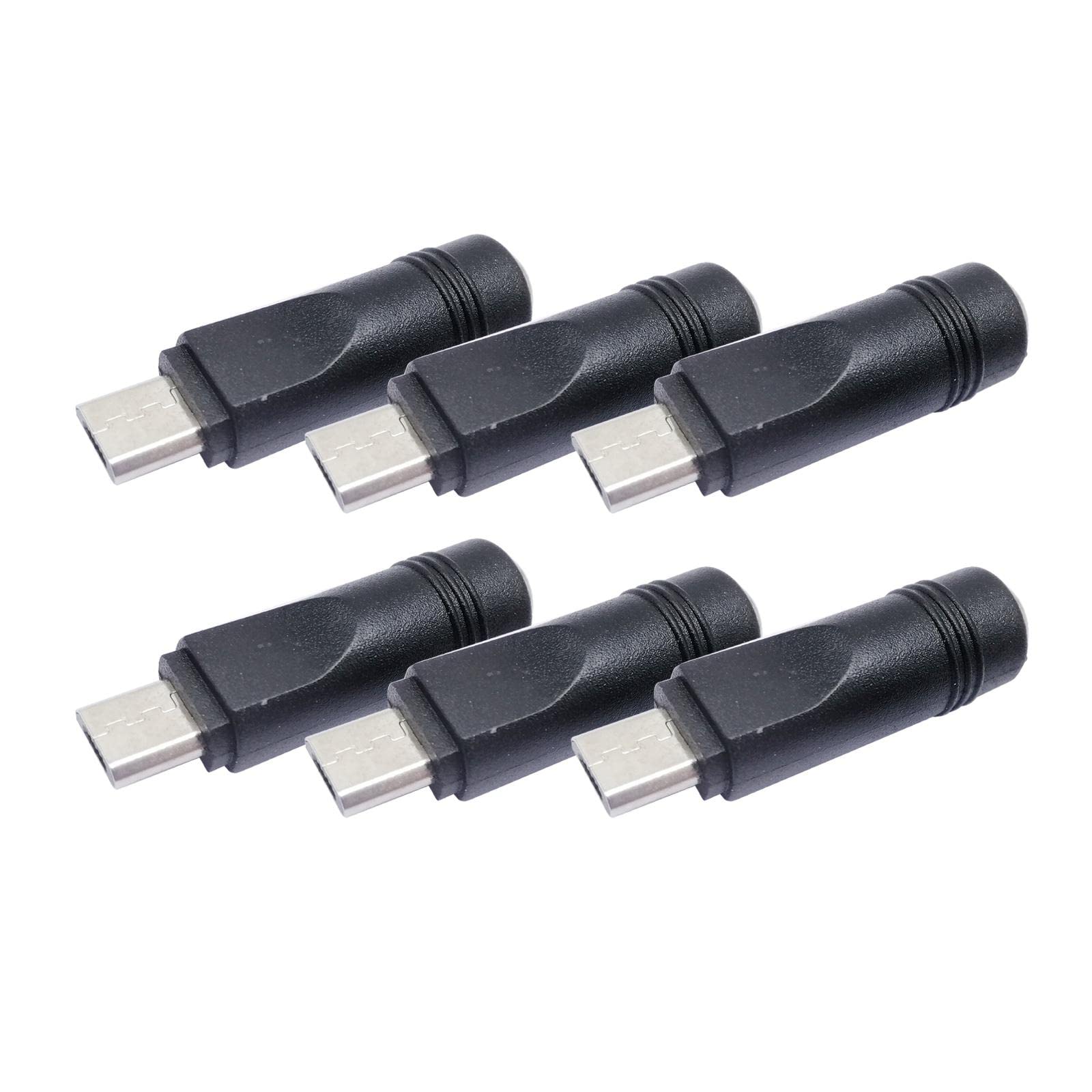 5Pieces DC Power Micro USB 5 Pin Male To 5.5x2.1mm Female Charging Adapter | Consumer Electronics | Home Surveillance | Cables Adapters & Connectors-image-37