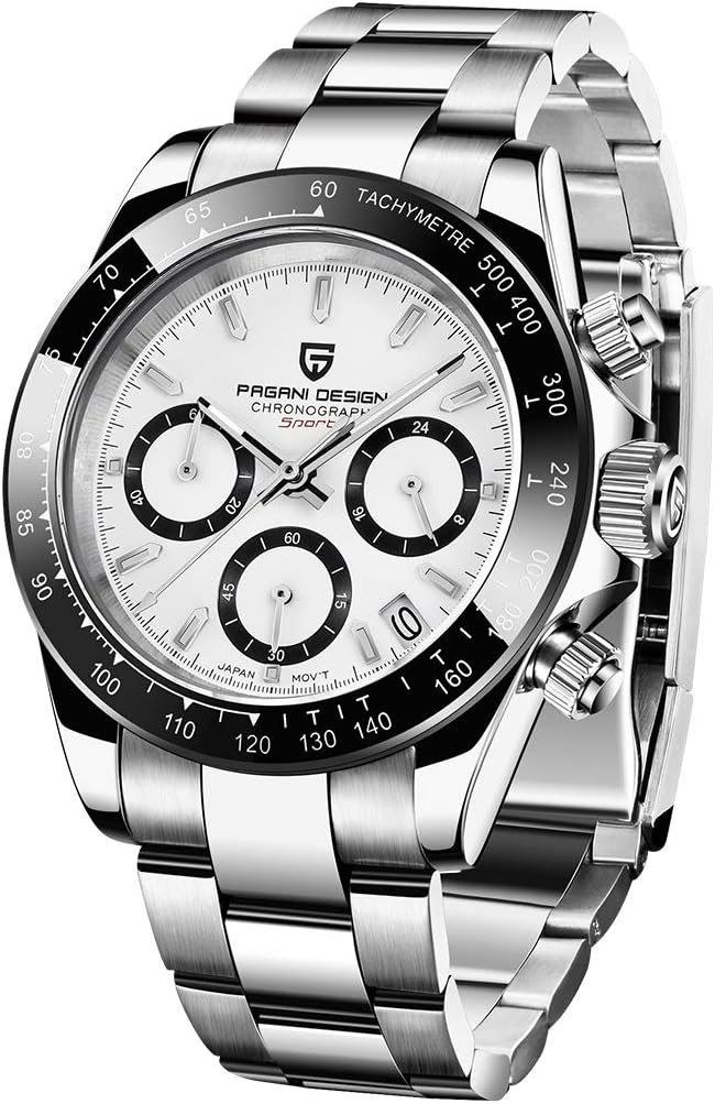 Pagani Design Luxury| Fashion Watch Waterproof Stainless Steel Men's 40MM Watch