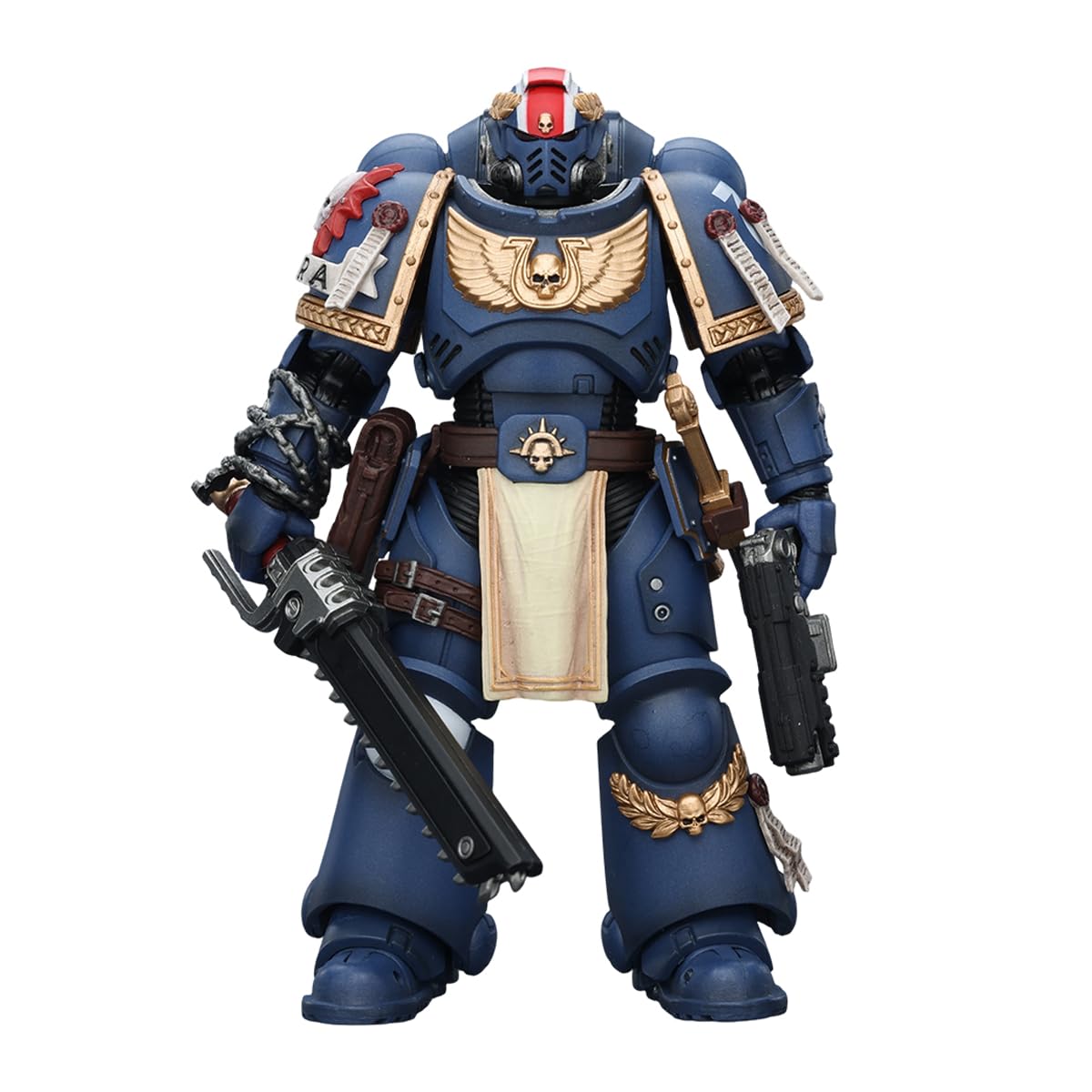 Warhammer 40K Ultramarines Titus with Laurels of Victory 1/18 Action Figure Mecha Joy Toy Collection Model 4.8in