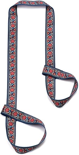 ZOOEASS Correa para esterilla de yoga, soporte ajustable y duradero para esterilla de yoga y correa de estiramiento, múltiples opciones de color