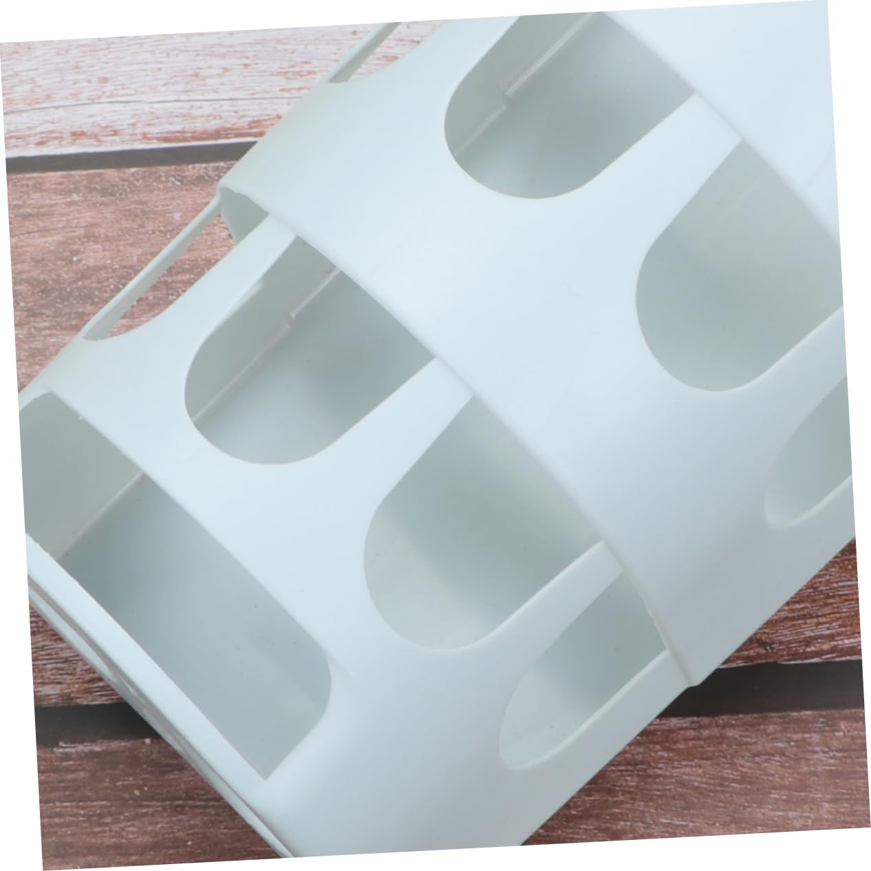 VANZACK 3piezas Comedero De Plástico para Conejos y Aves Base Fija Alimentador Práctico para Roedores y Chinchillas Color Aleatorio