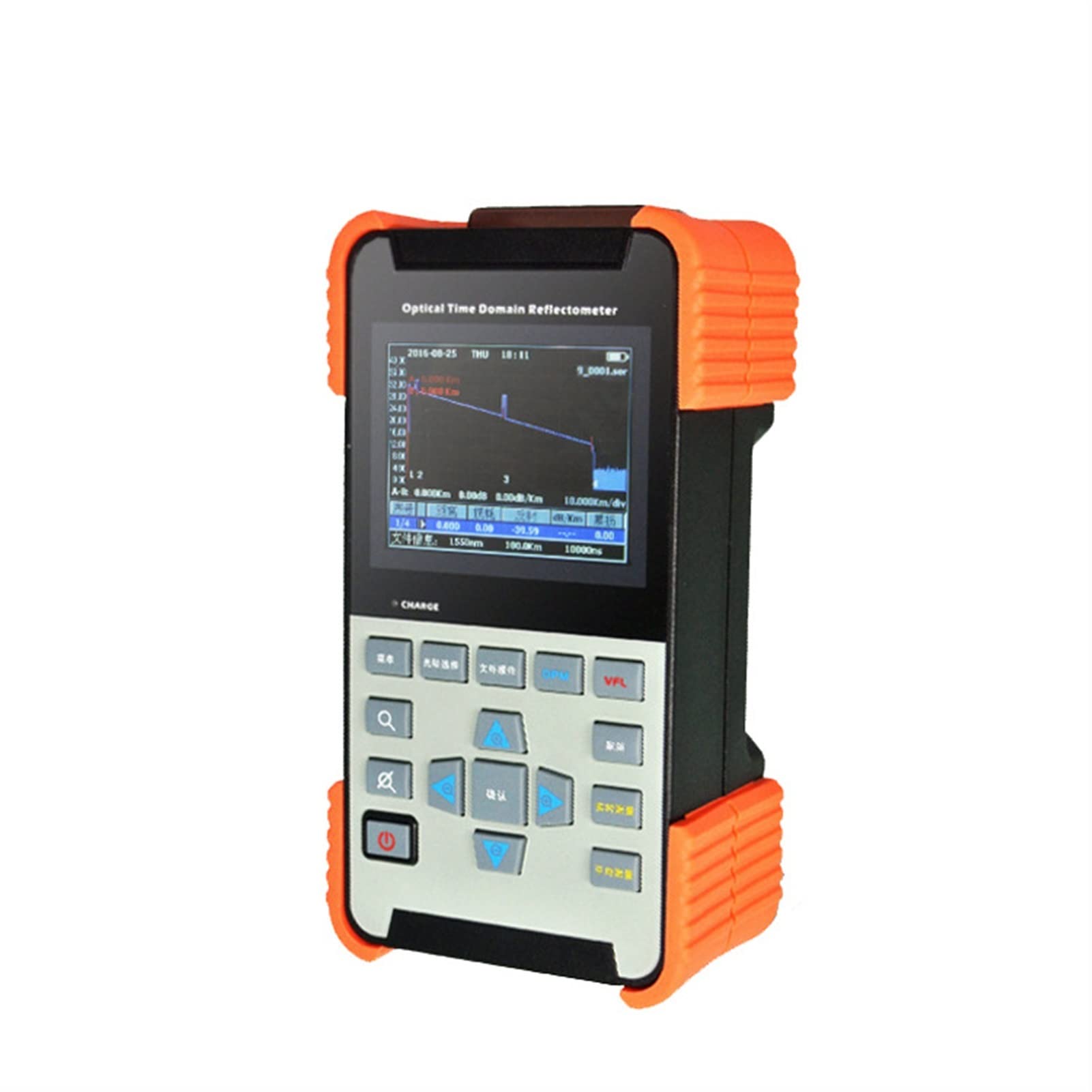 Misuratore di potenza ottica, tester in fibra ottica per fibra ottica, Breakpoint Finder Guasto in fibra ottica Rilevamento del cavo ottico nel dominio del tempo riflettometro ARO-500
