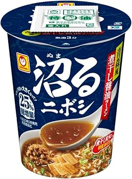 Amazon.co.jp: マルちゃん 縦型ビッグ 沼るニボシ 青森風煮干し醤油