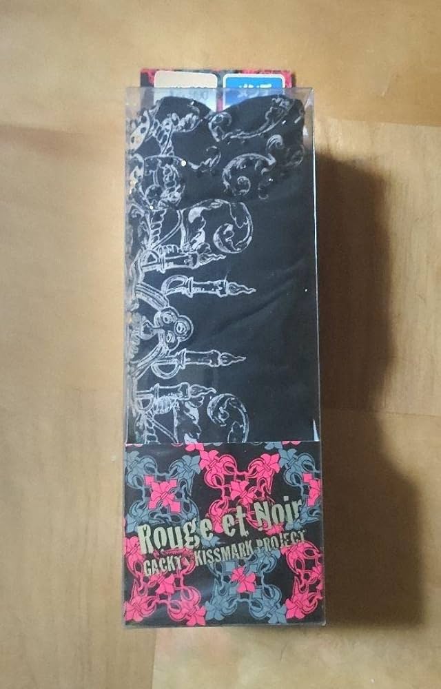 Amazon | GACKT Rouge et Noir KISSMARK PROJECT 長袖Tシャツ L