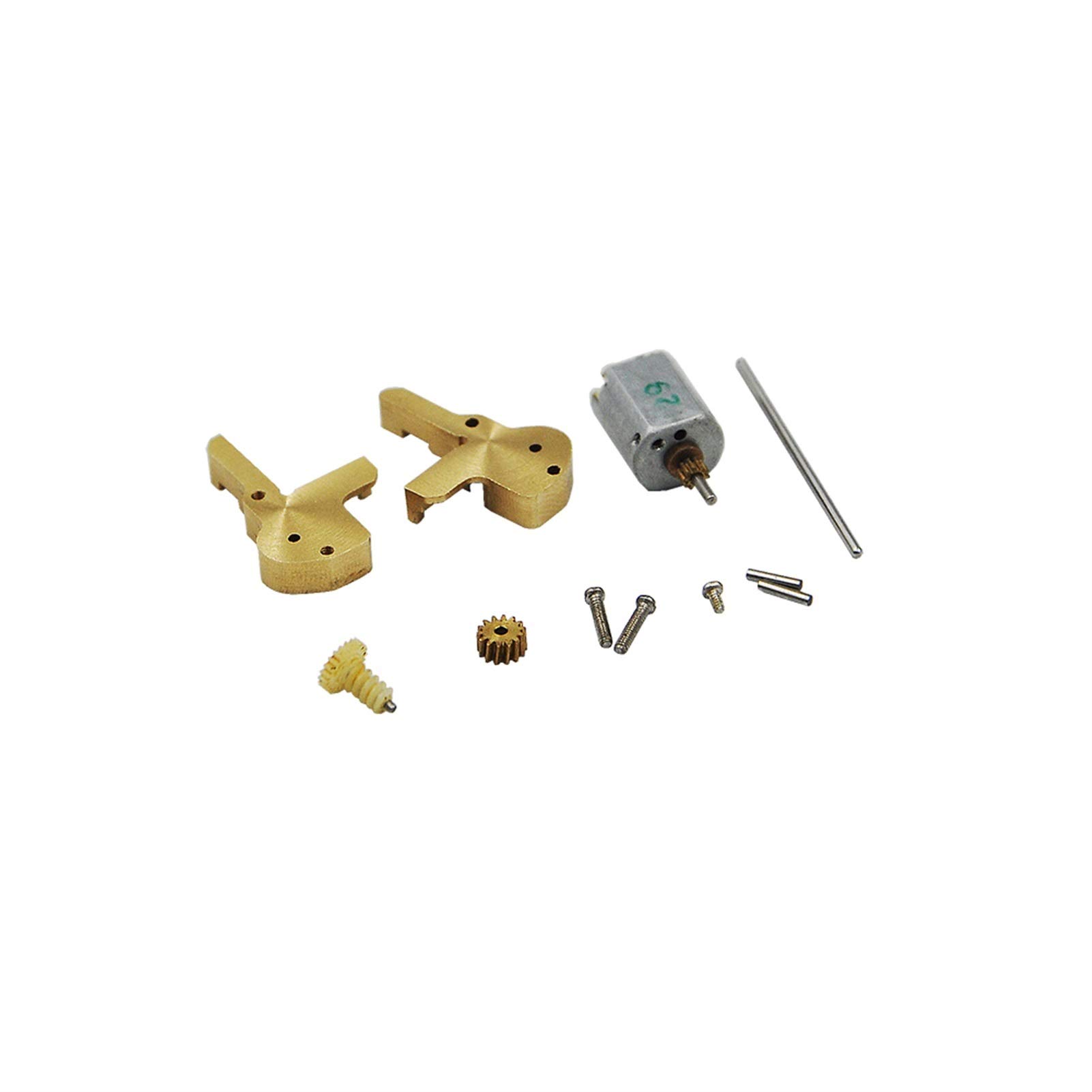 KBREE 1/87 Das87A02 Gear Box con Pezzi di Ricambio Motore Adatto per Pezzi di Ricambio per Auto RC