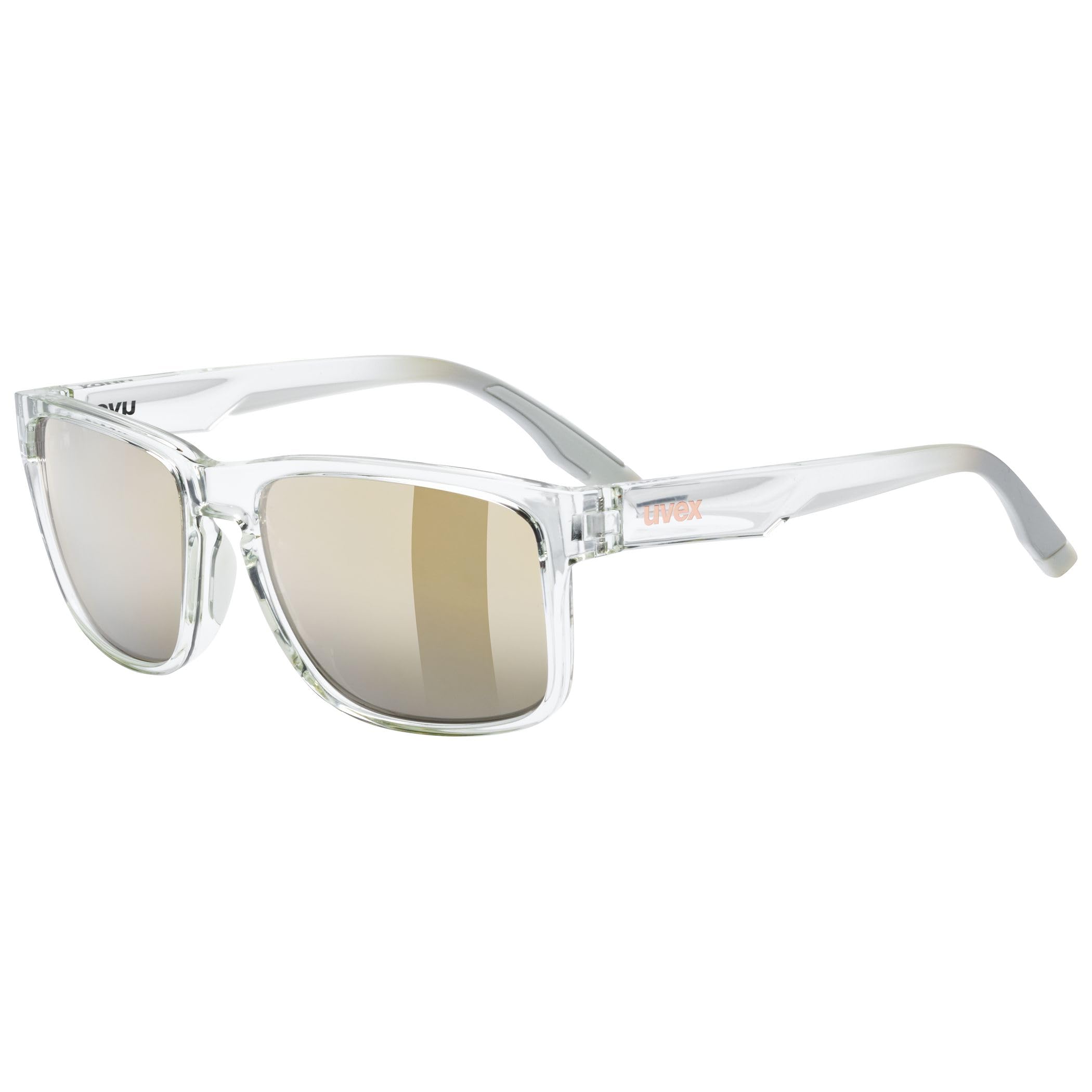 Uvex poise Sportbrille, clear/mir.gold, one size
