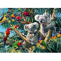 Ravensburger Koalas in a Tree 500 Piece Jigsaw Puzzle for Adults and Kids Age 10 Years Up