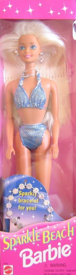 Mattel Barbie 13132 1995 Sparkle Beach Doll